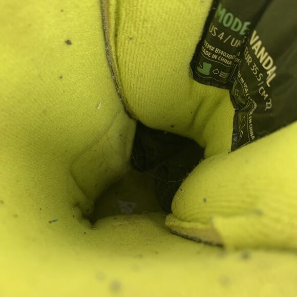 K2 Vandal Snowboard BOA System Boots 4 Mens 5 Womens 35.5 EUR Black Yellow Blue - Picture 8 of 9